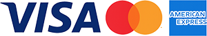 Tarjetas de Crédito y Débito (Visa, Mastercard, Amex)